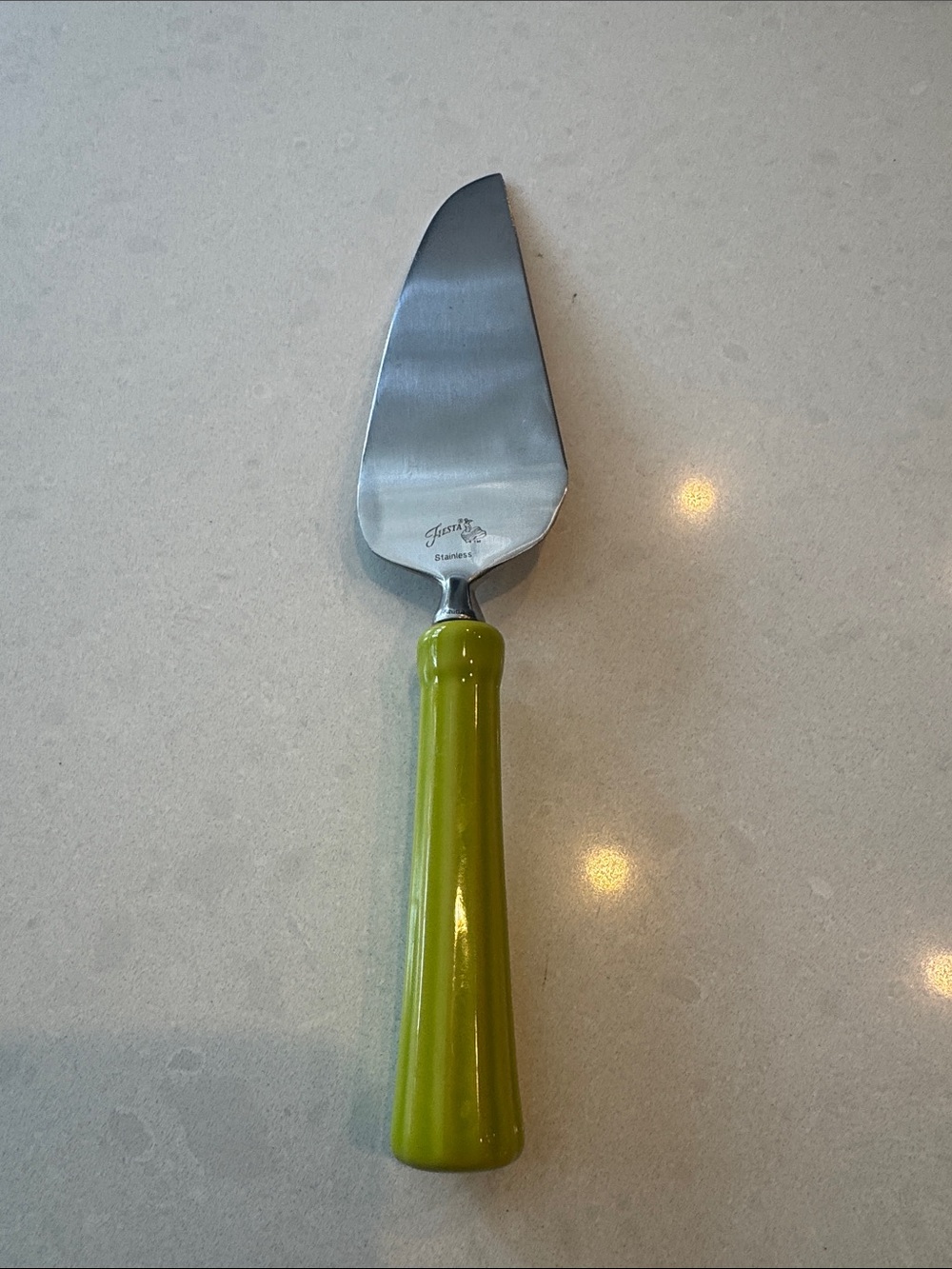 Fiestaware Lime Green Cake Server